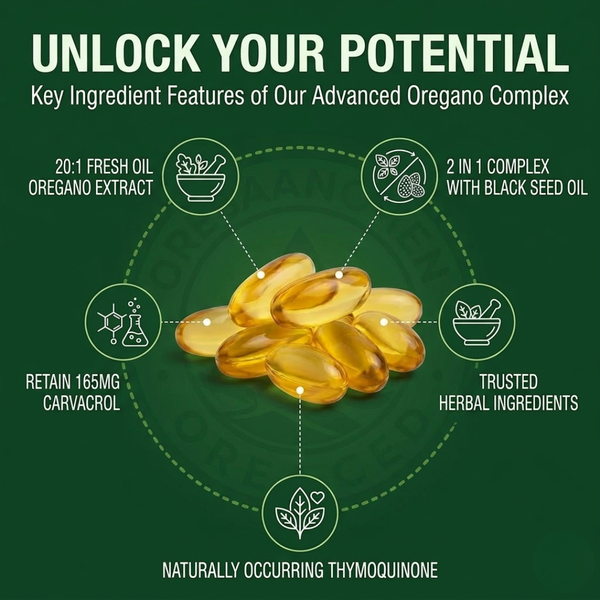 Immune Boost Black Seed Softgels